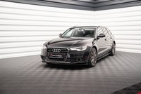 Maxton Design Frontlippe V.1 Passend FüR Audi A6 C7 Schwarz Hochglanz