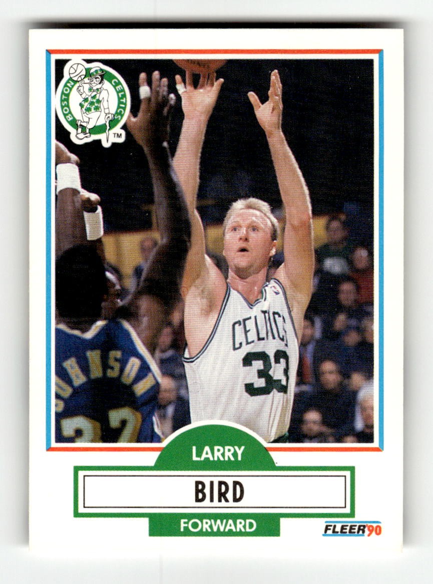1990-91 Fleer #8 Larry Bird