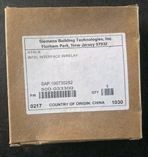 SIEMENS HTRI-R INTEL INTERFACE W/ RELAY 500-033300 - BRAND NEW