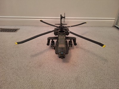 BBI Elite Force 1/18 Scale AH-64 Apache Attack Helicopter Rare