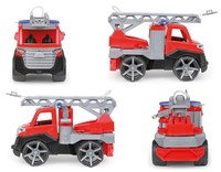 Lena Truxx² Feuerwehr Leiterwagen 28Cm Feuerwehrauto Mit Leiter & Figur Ab 2J.