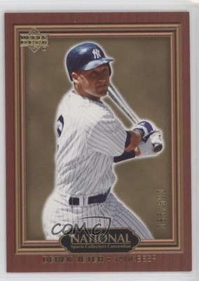 2006 Upper Deck The National 83/500 Derek Jeter #MLB-2 HOF 15ij