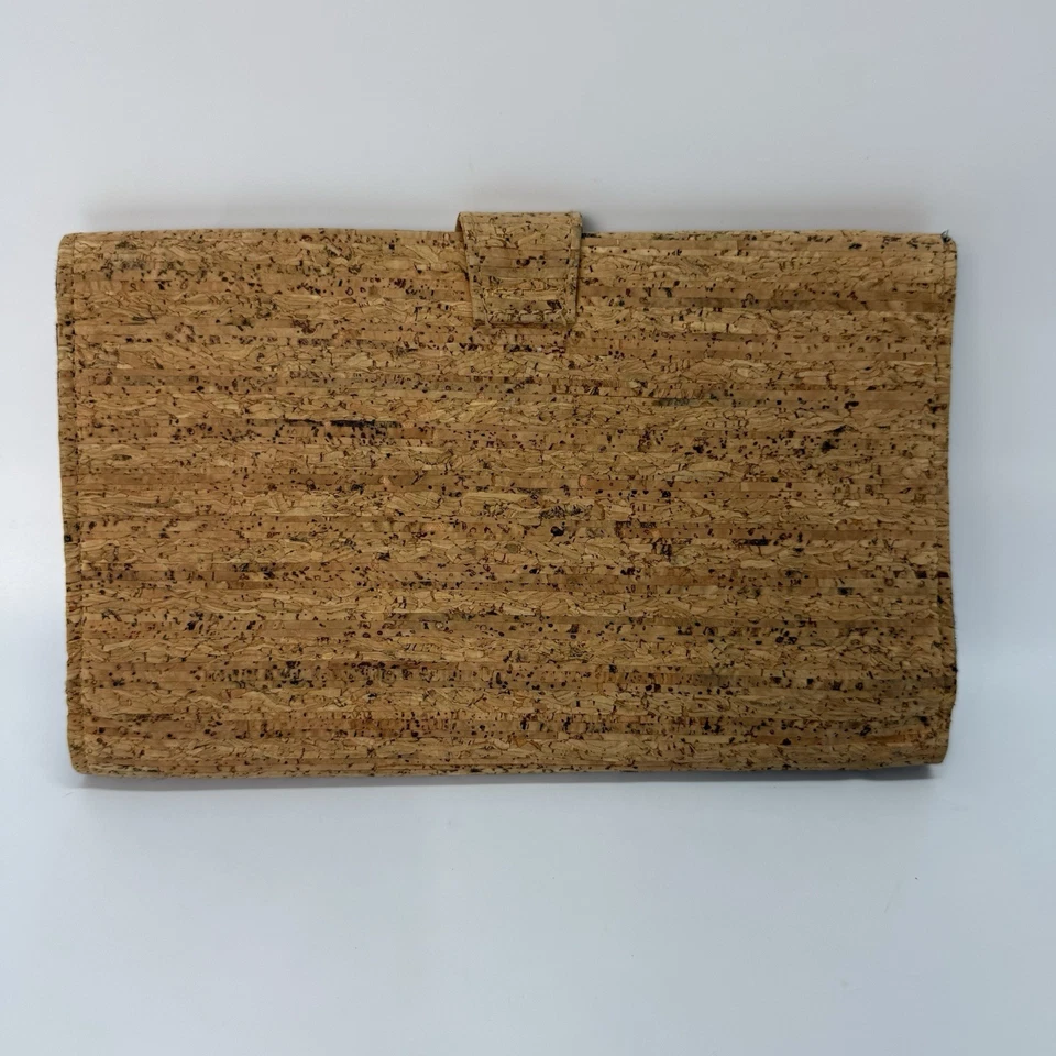 J. Cartera sin asas con sobre de corcho Crew Forro a lunares Preppy Playa Clásica Foto 2 de 4