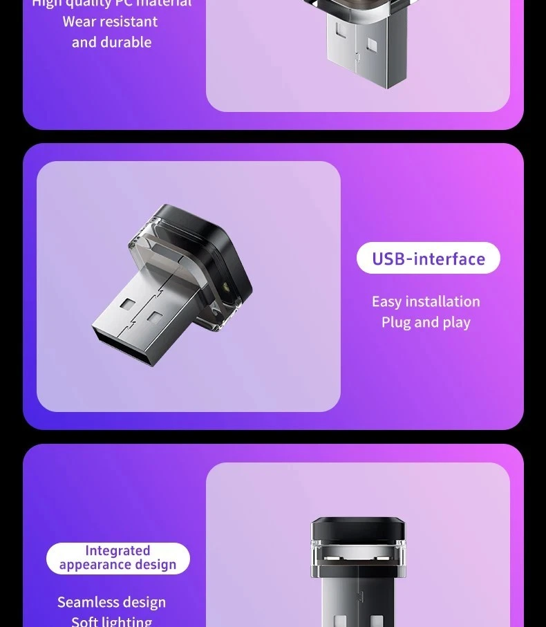 car usb light