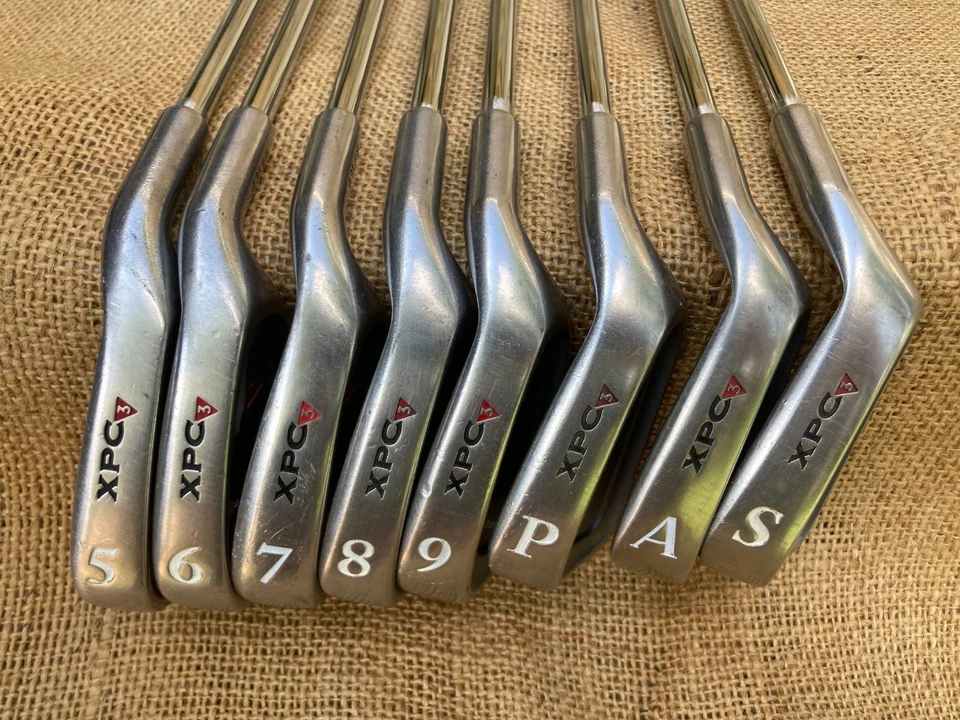 Golfsmith XPC3 Midsize 5-PW+AW+SW Iron Set ⛳ Dynalite Steel Stiff - Image 2 of 4