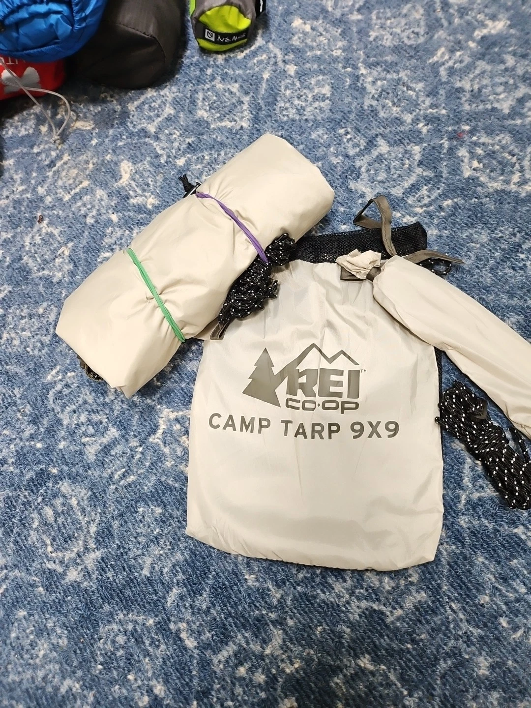REI Camp Tarp Tent Ground or Top Cover 9x9 Large