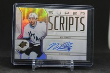 2025-26 SPx Super Scripts Nick Schmaltz #8 SS-NS Auto Utah Mammoth