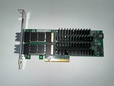 Intel Dual Port 10GB SFP NIC PCIe x8 Ethernet Adapter High Profile w/ 2x Optics