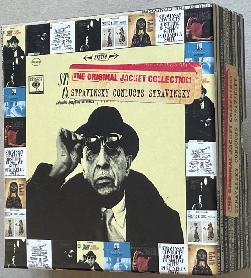 Stravinsky Conducts Stravinsky / Original Jackets / 1999 Sony 9 CD box set Foto 4 de 4