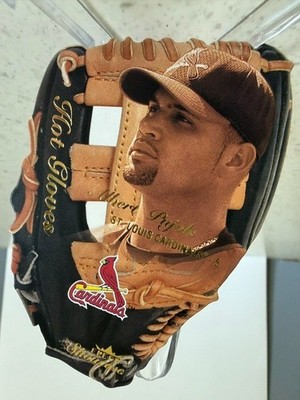 2004 Fleer Showcase 'Hot Gloves' Albert Pujols #9 RARE INSERT! 120 made
