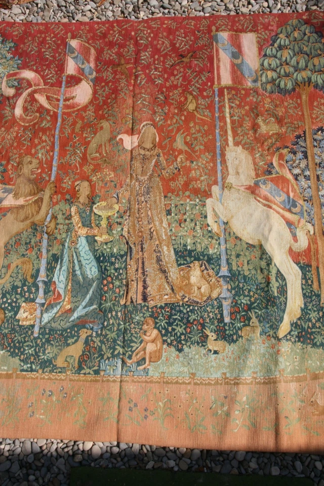 tapisserie Artis flora la dame à la licorne. - Photo 3/4