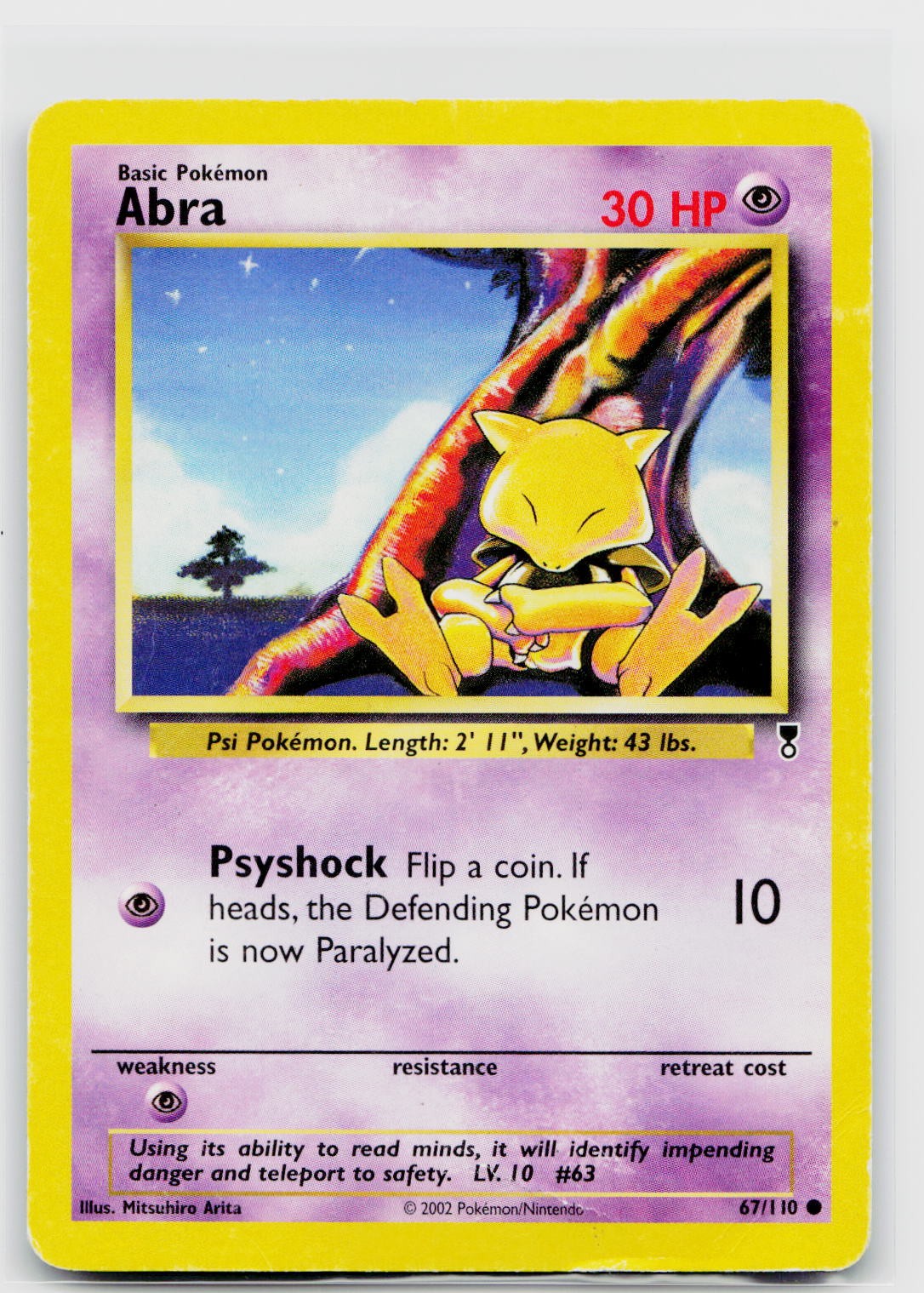 Abra 067/110 Legendary Collection Common HP