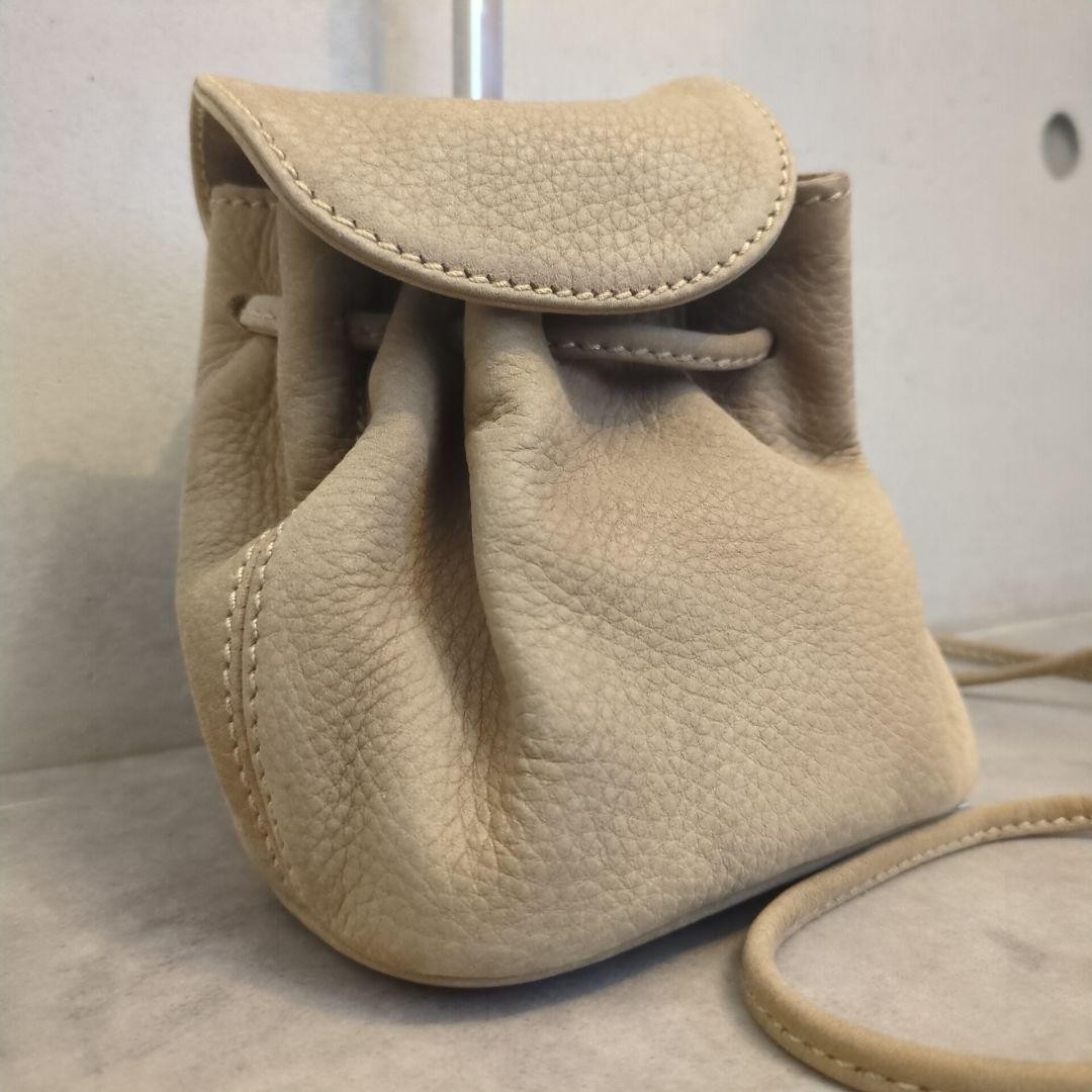 Coach Backpack Leather Gray Authentic G0802223