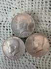 Set /3 - Silver 90% 1964 -40% 1968D - 1969D - Kennedy Half Dollar
