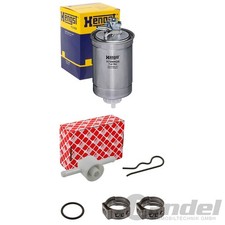 HENGST KRAFTSTOFFFILTER+VENTIL passend für VW GOLF 2 3 PASSAT T3 T4 1.5-2.5D TDI