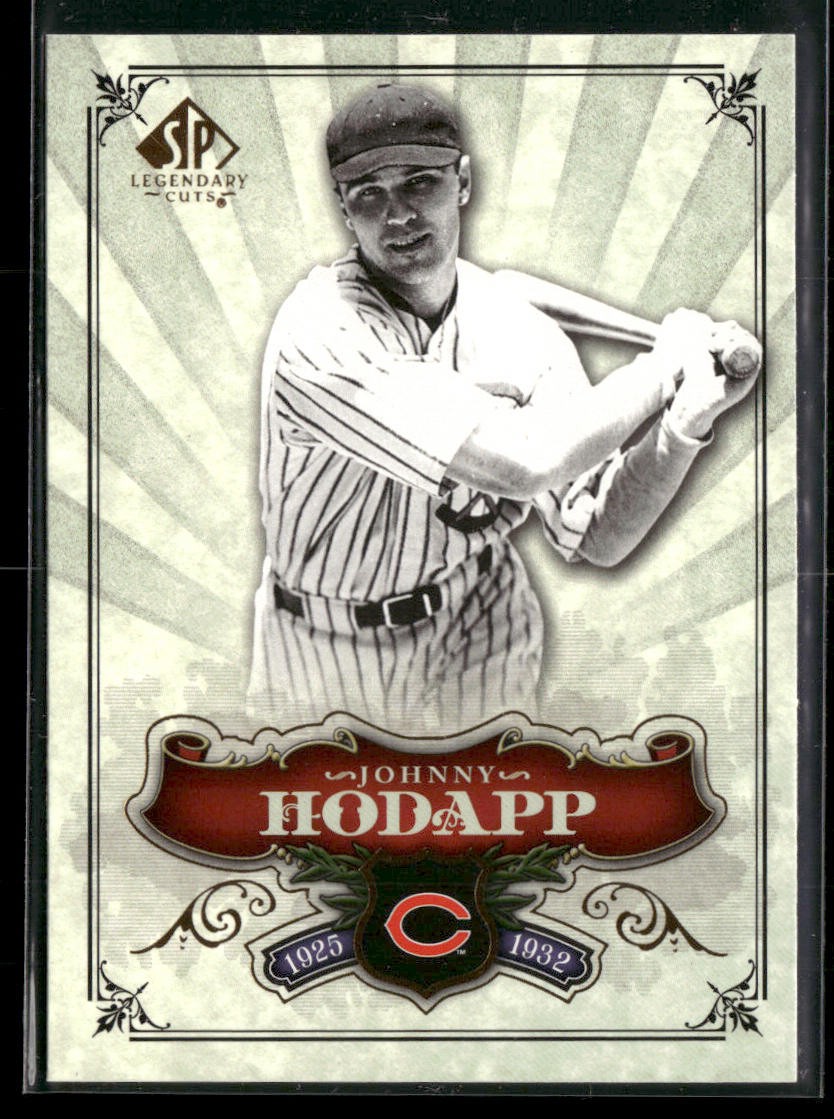 2006 SP Legendary Cuts #81 Johnny Hodapp