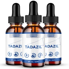 Tadazil Drops, Official Tada ZIL Supplement Droppers (3 Pack)