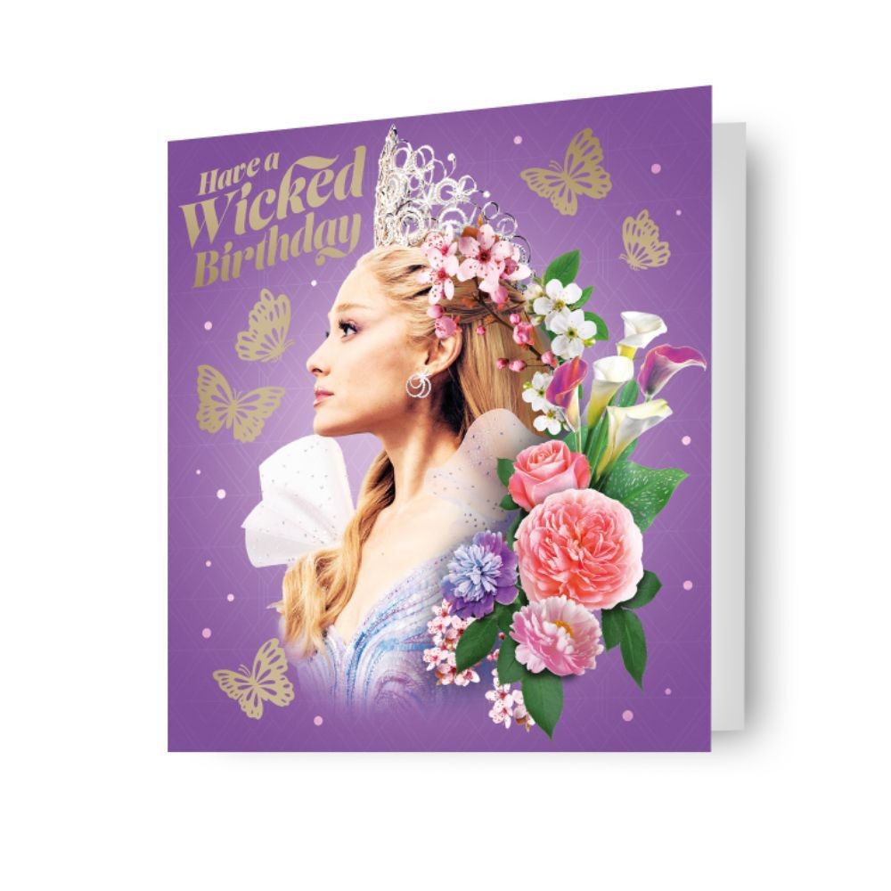 Wicked Birthday Card Official Product FSC Accredited - Image 2