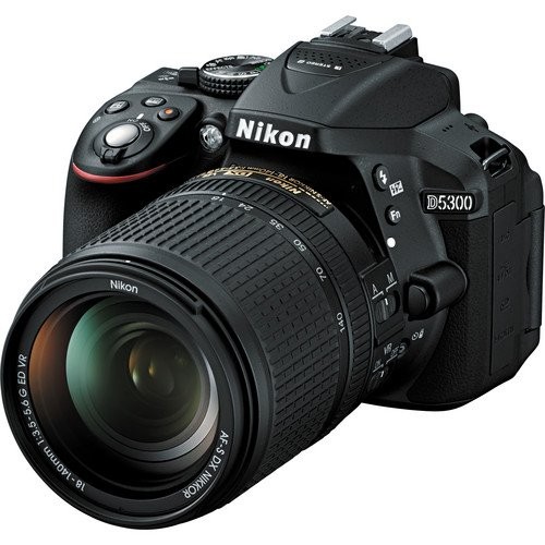 Nikon D5300 DSLR Camera with 18-140mm Lens - Black for sale