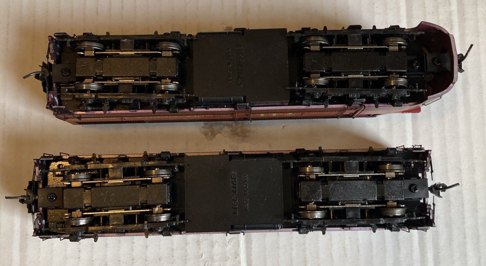 Proto 2000 HO Scale Diesel FA 1 & FB1 Both Powered GM&O thumbnail 4