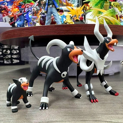 Houndoom Evolution Figure Set PVC Anime Model Toys 2 8cm Gift