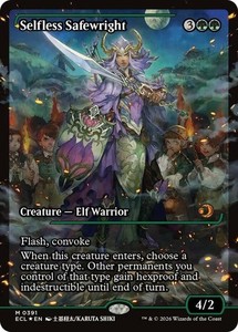 Selfless Safewright Showcase Foil #391 Lorwyn Eclipsed