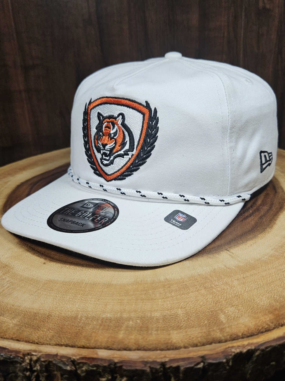 Cincinnati Bengals NFL The Golfer Rope Snapback Adjustable Cap by New Era