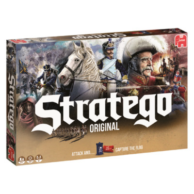 STRATEGO ORIGINAL 19496 Strategiespiel Jumbo Brettspiel DEU-NED-ENG-FRA Neu OVP