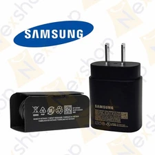 Original Samsung Galaxy S21 FE S20FE 25W Super Fast Wall Charger & USB C Cable