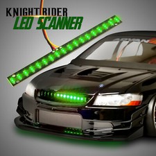 Scanner LED 1/10 RC KNIGHT RIDER effetto barra luminosa VERDE