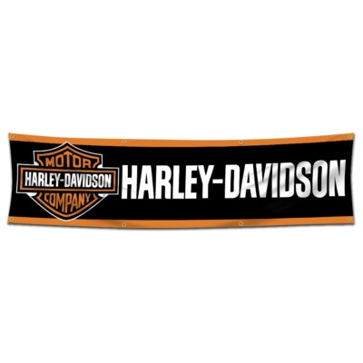 large banner flag 2x8ft[HARLEY-DAVIDSON TAPESTRY] garage