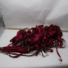  200-Pk Micro Weave Non-Breakaway Lanyard w/ Swivel Hook Clip Lock at Neck
