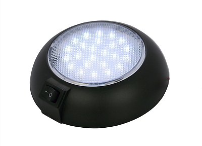 LED Dome Lamp - High Power White LED Downlight - 12 Volt - Fixed Mount - for Hom