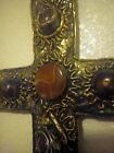 Unique Cross work with alpaca, copper, brass and other welding metals B2