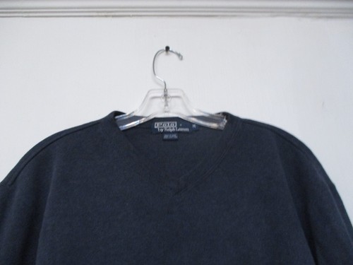 Polo by Ralph Lauren Men's Size Medium 100% Cotton Long Sleeve Pullover Sweater - Picture 3 of 12
