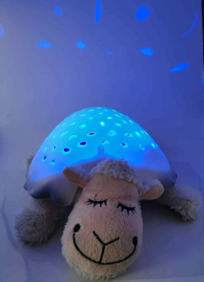 Лучшая цена, светодиодная черепаха ночная лампа, много огней, звезд, луны и рыб, дети. - Изображение 4 из 4