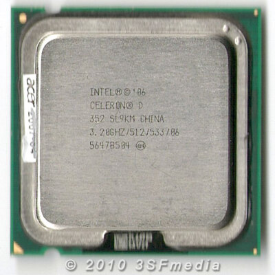 Celeron D - 3.2 GHz / 512 KB / 533 MHz - SL9KM