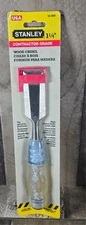 VTG Stanley 1 -1/4” Wood Chisel Bevel Edge Contractor Grade (16-909) USA NOS
