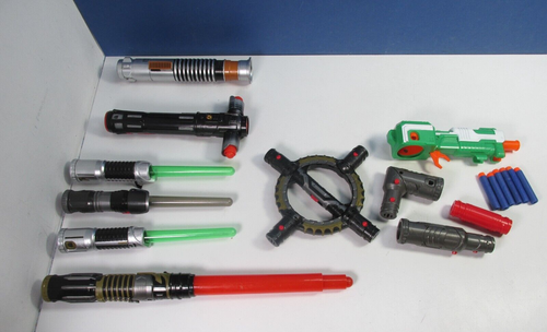 star wars LIGHTSABERS BLADEBUILDERS set LOT KONVOLUT kylo ren luke NERF sith jedi - Bild 2 von 7