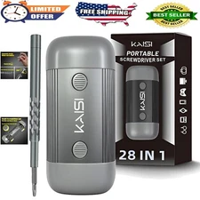 28-in-1 Precision Screwdriver Set Mini Tool Kit for Electronics, Watches, Gla...