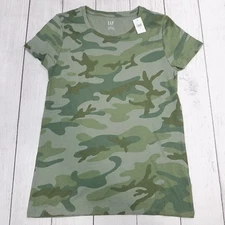 GAP Favorite T-Shirt Women's Size Small - Camo
