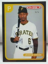 Jarrod Dyson 2020 Topps Total #429 - BLACK Parallel #'d 5/5 - PITTSBURGH PIRATES