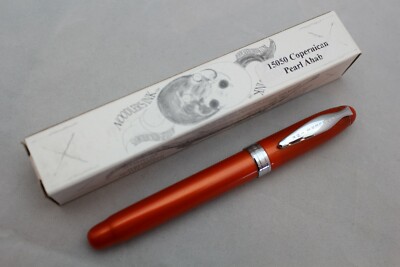 NOODLERS COPERNICAN PEARL AHAB PISTON FLEX NIB FOUNTAIN PEN