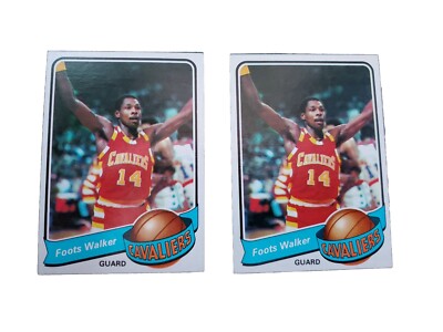 1979 Topps #42 Foots Walker NM+ x2