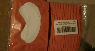 50Pairs Eyelash Extension Hydrogel Under Eye Gel Eyepatch Pad Sticker