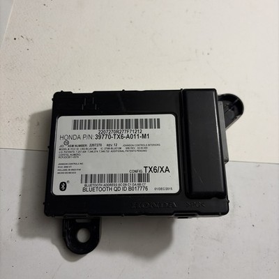 2016  ACURA ILX Hft Unit Bluetooth OEM Part #39770-TX6-A011-M1