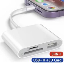 3 In 1 SD TF Card Reader