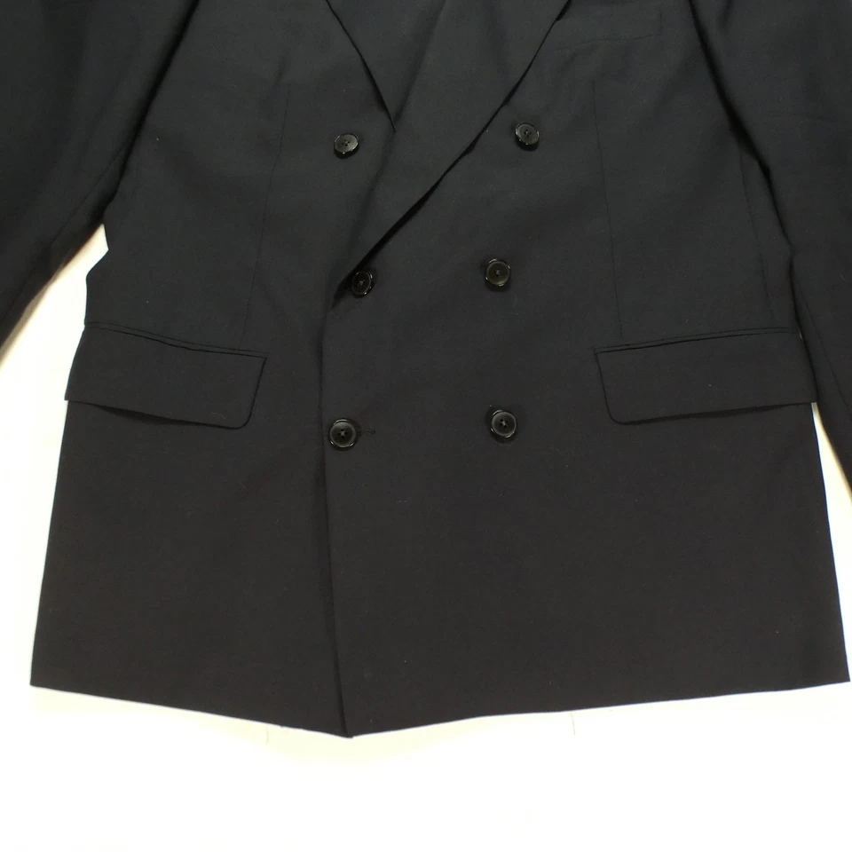 Blazer Gieves & Hawkes para Hombres 44R Azul Marino Doble Pecho Barneys Dover De Colección EE. UU. Foto 4 de 4