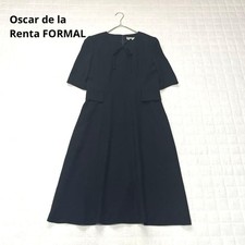 Oscar de la Renta Black Formal Dress Size 9AR (M Equivalent)