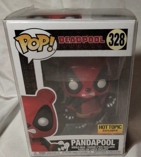 Funko Pop! Marvel - Pandapool - Hot Topic (Exclusive) #328 Deadpool w Protector